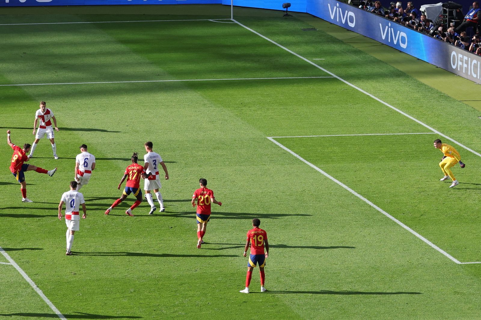 Las fotos del España - Croacia en la Eurocopa de Alemania 2024