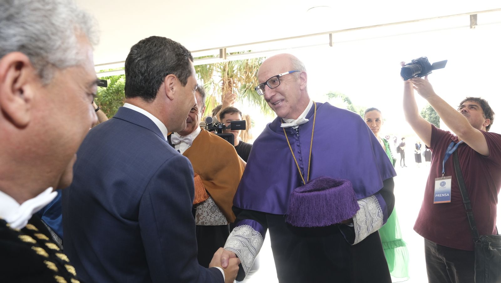 El Presidente de la Junta Juanma Moreno, inaugura el curso universitario andaluz en Almería