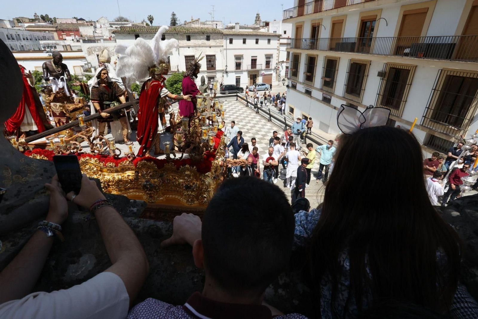 Las imágenes de regreso de las hermandades de la Sed, Candelaria, Paz y Clemencia a sus templos