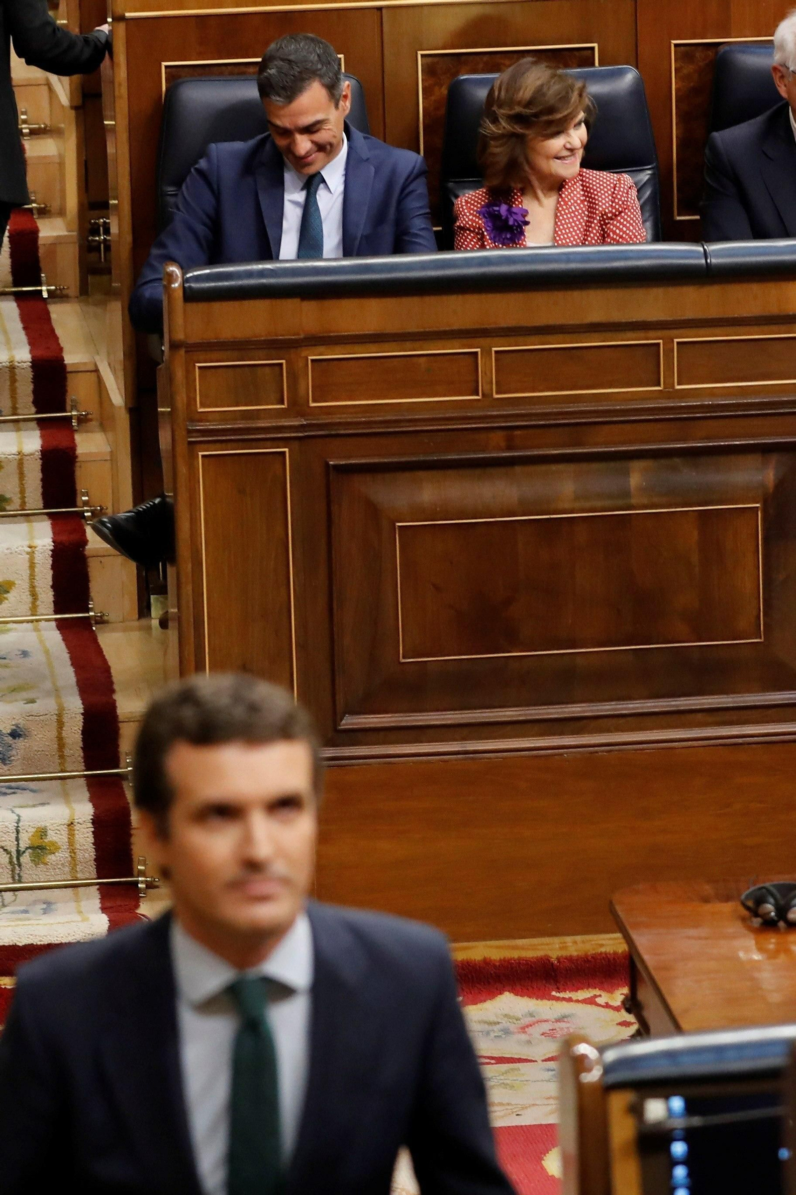 Las fotos de la investidura fallida de Pedro Sánchez