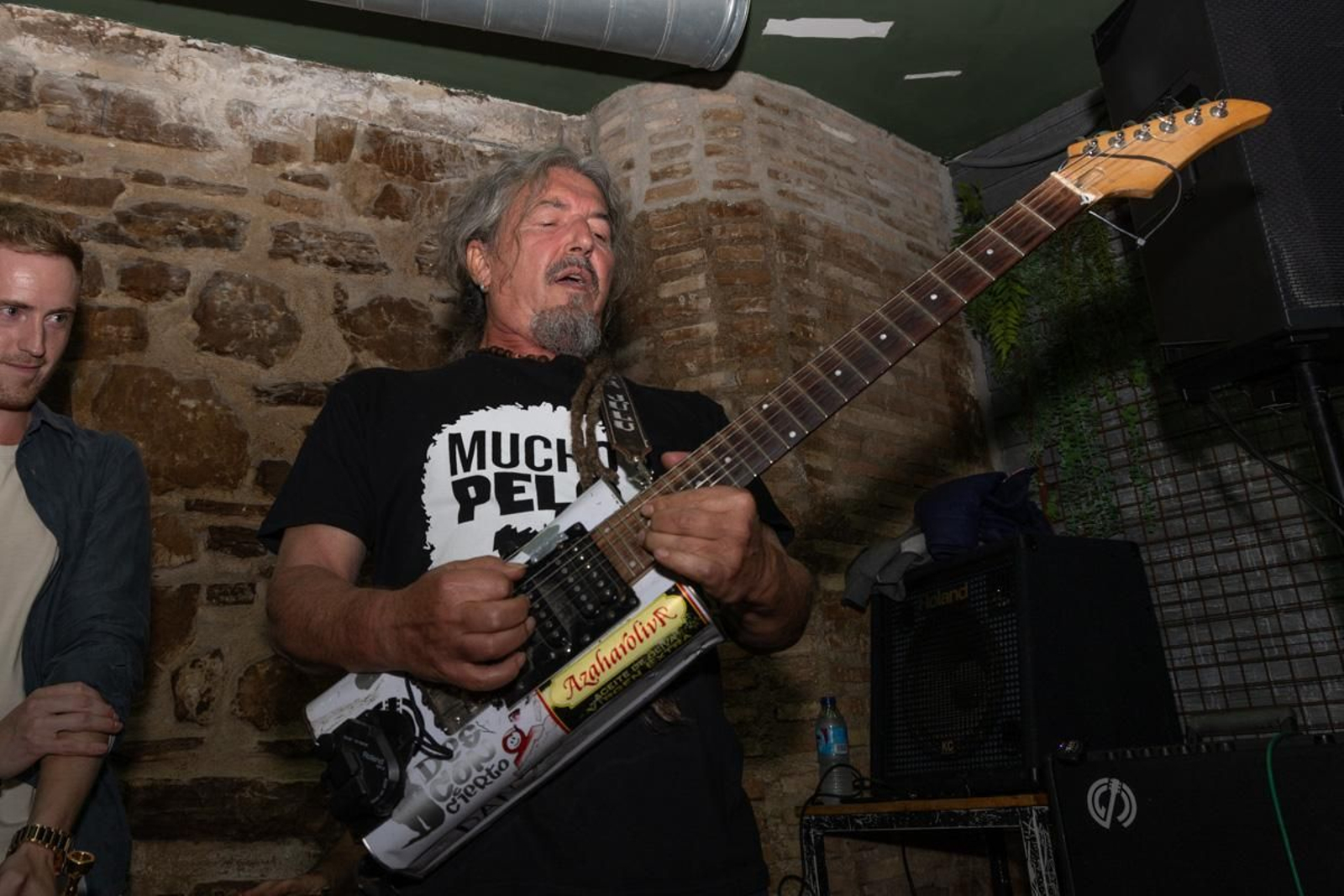 Homenaje a Antonio Jaén en la sala de conciertos que fundó en la ciudad.