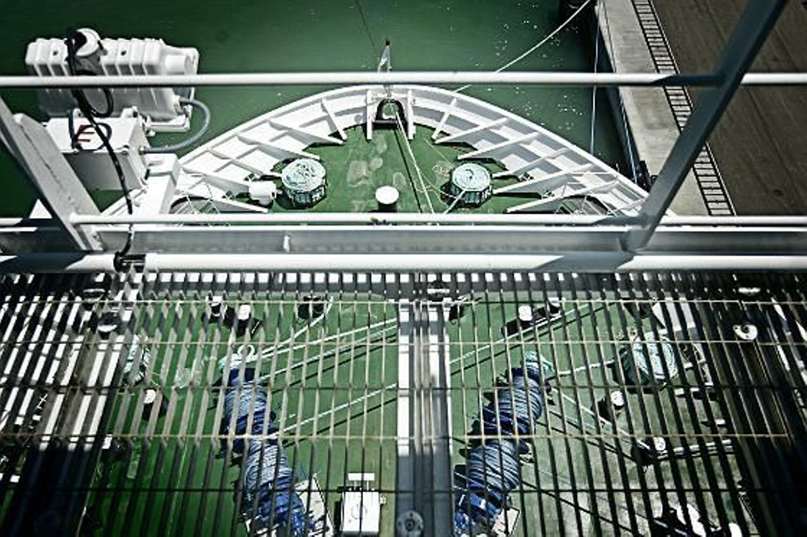 El moderno Superfast Baleares, construido en Navantia Puerto Real, reforzará el tráfico de mercancías entre Cádiz y las Islas Canarias.

Foto: Julio Gonzalez