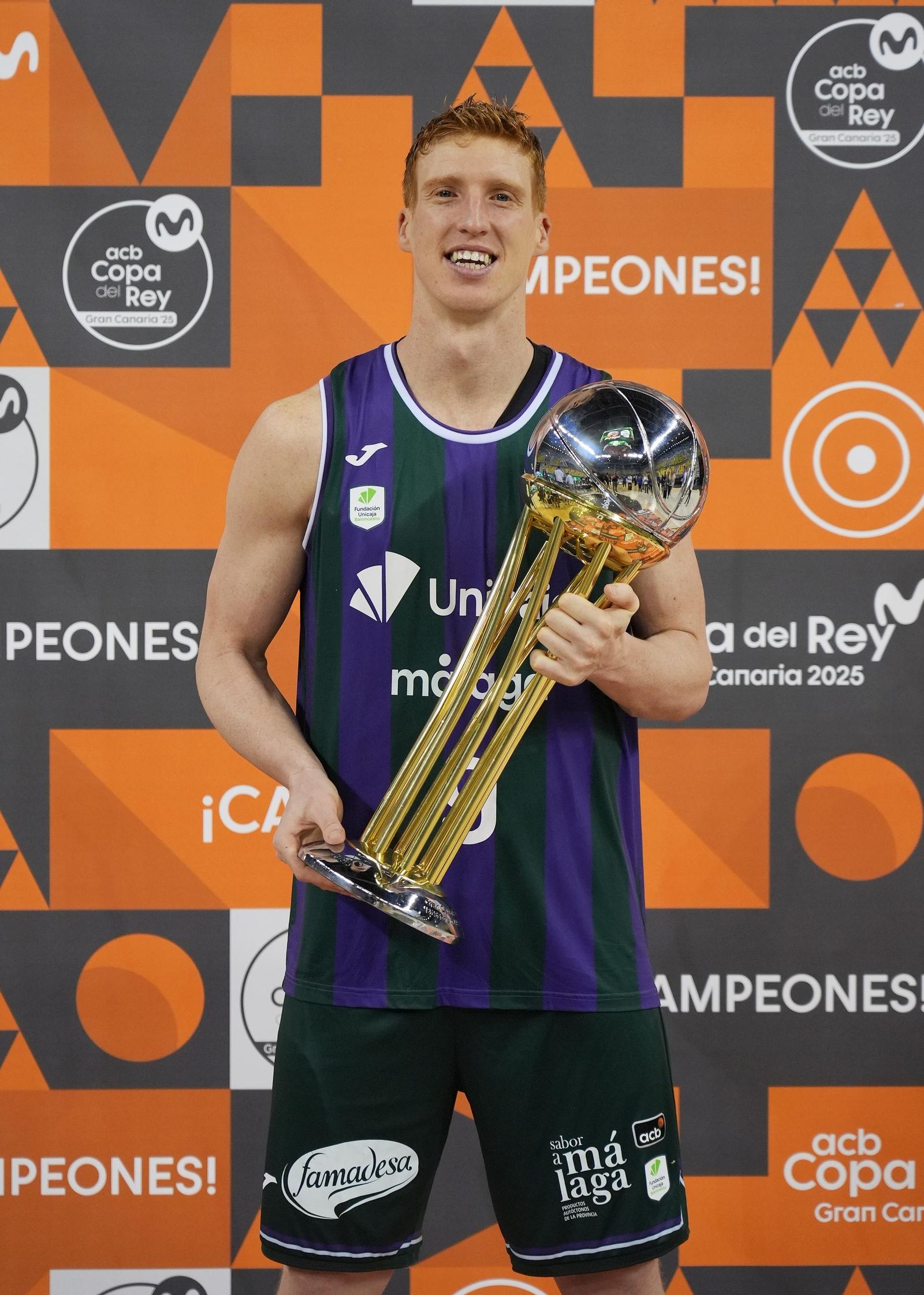 La sesión de fotos oficial del Unicaja campeón