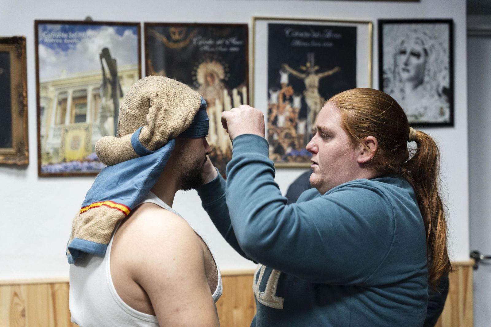 Ensayo de la Hermandad del Amor de Almería
