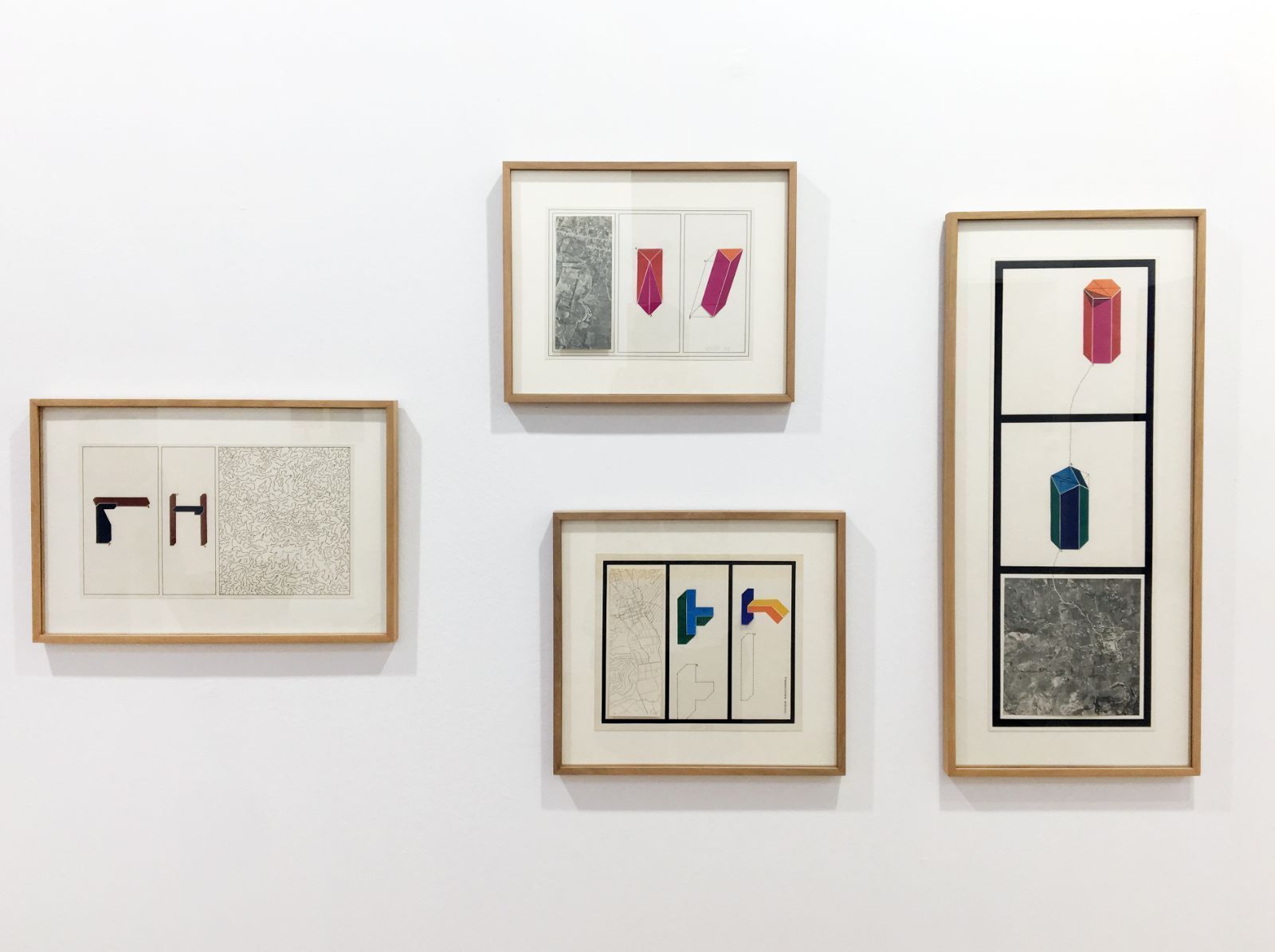 Obras del jerezano José María Báez en el stand de Rafael Ortiz.