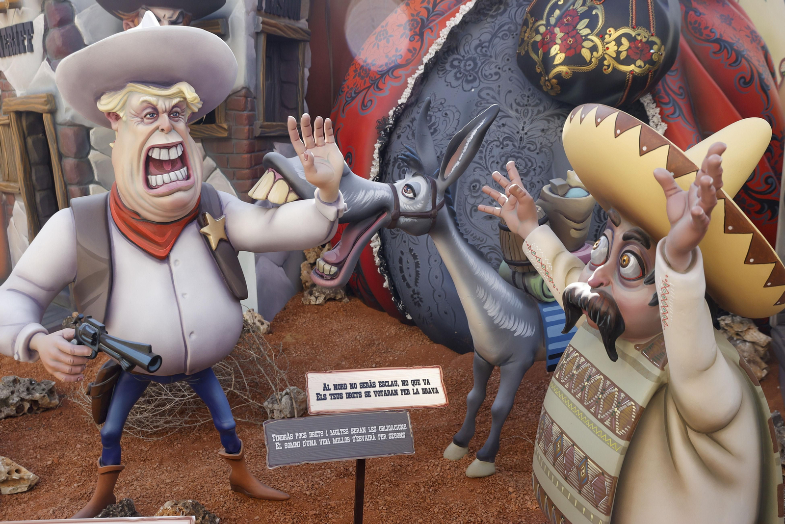 Imágenes de los mejores 'ninots' de las Fallas de Valencia 2023