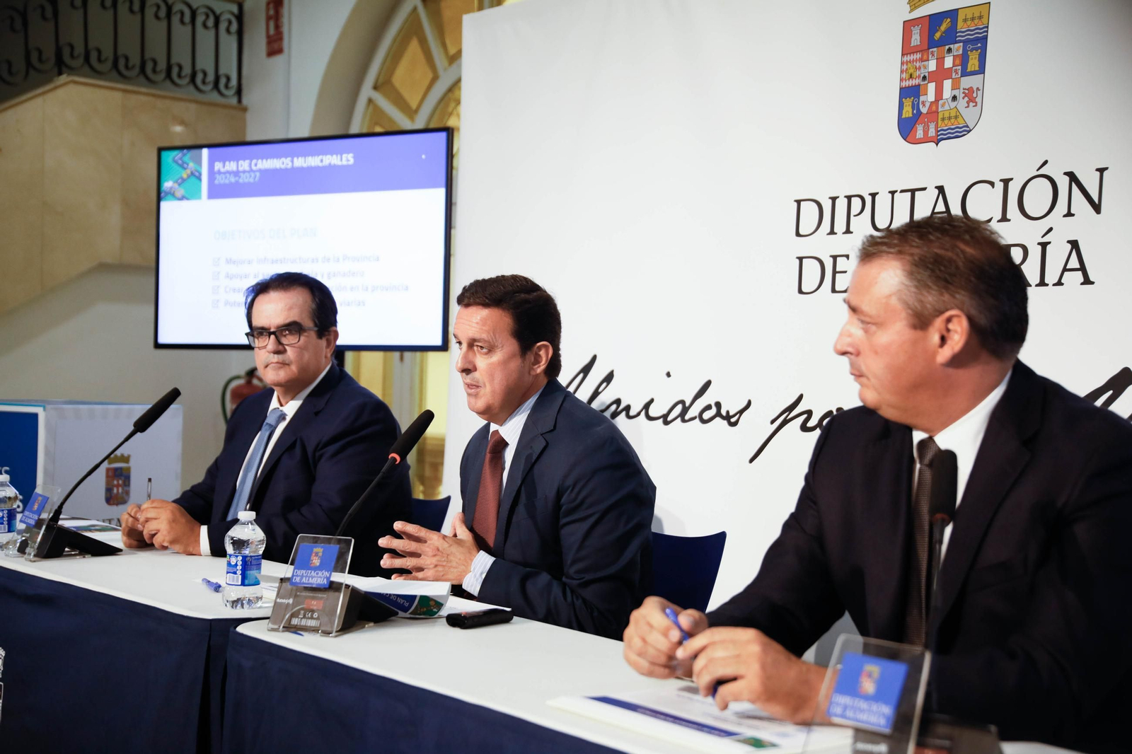 Presentación del Plan de Caminos Municipales.