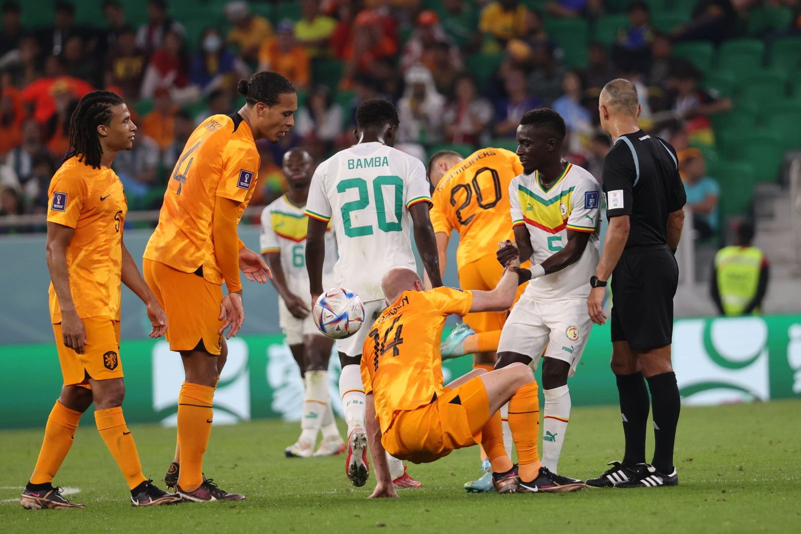 Las imágenes del Senegal - Países Bajos