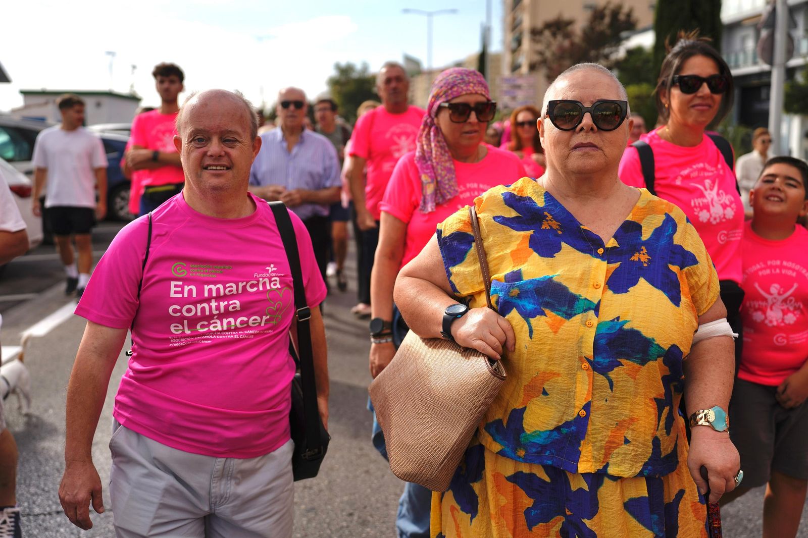 Algeciras respalda la XII Marcha contra el Cáncer de Mama