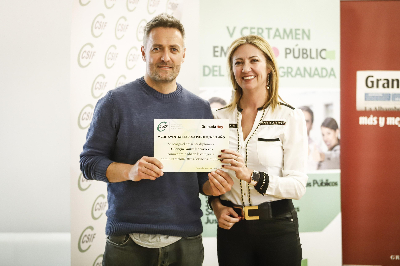 Las imágenes de la entrega de diplomas a los 23 finalistas del V Certamen del Empleado Público del año