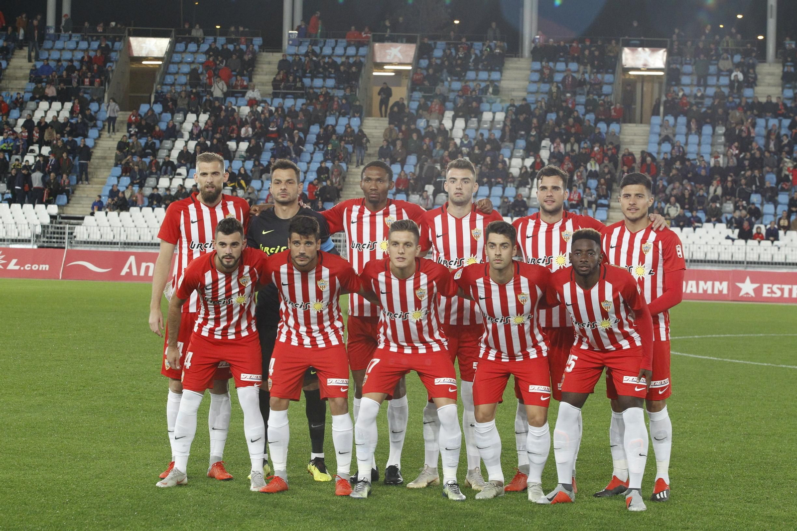 Las imágenes del UD Almería-Extremadura