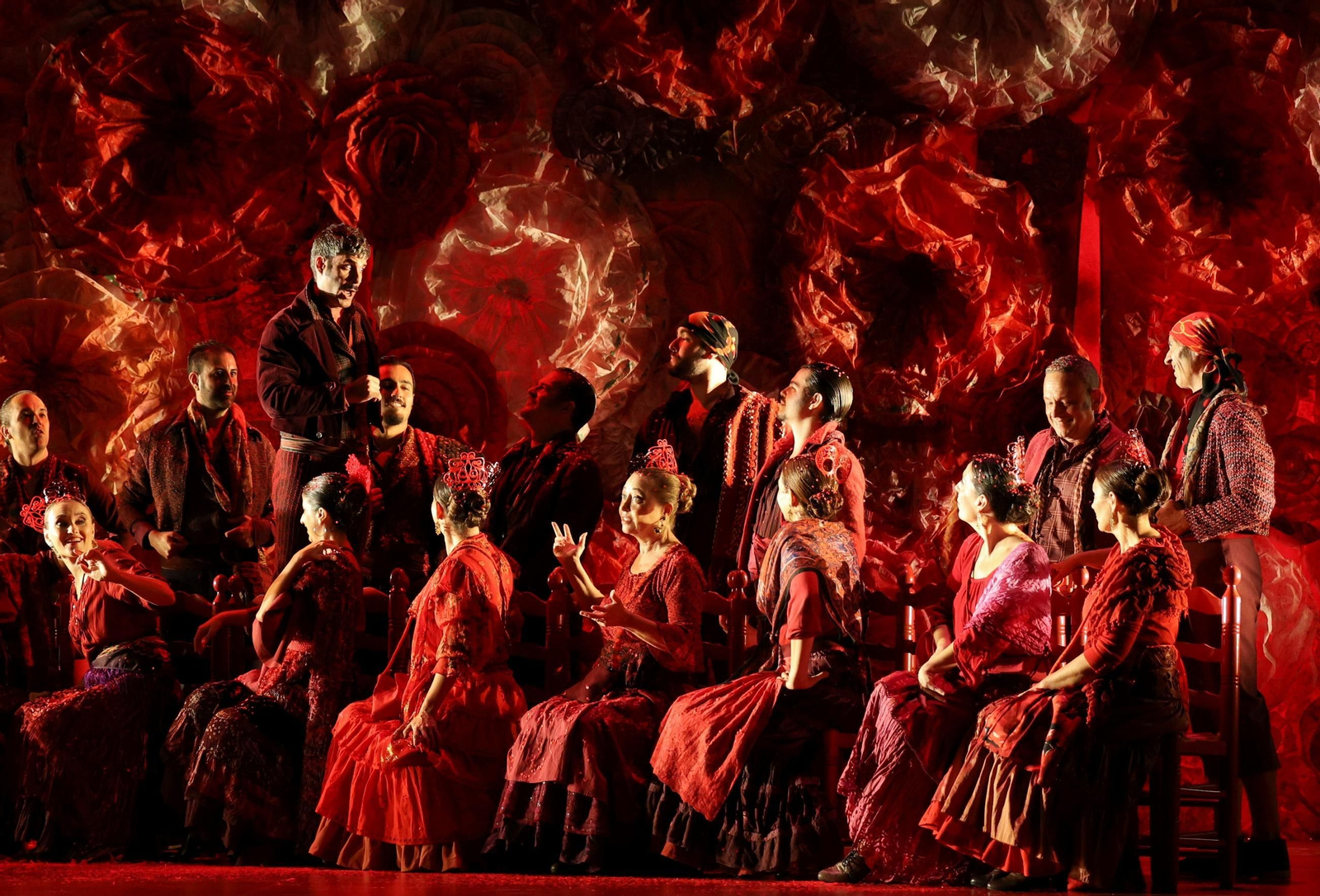 El ensayo general de 'El gitano por amor' en Málaga, en fotos