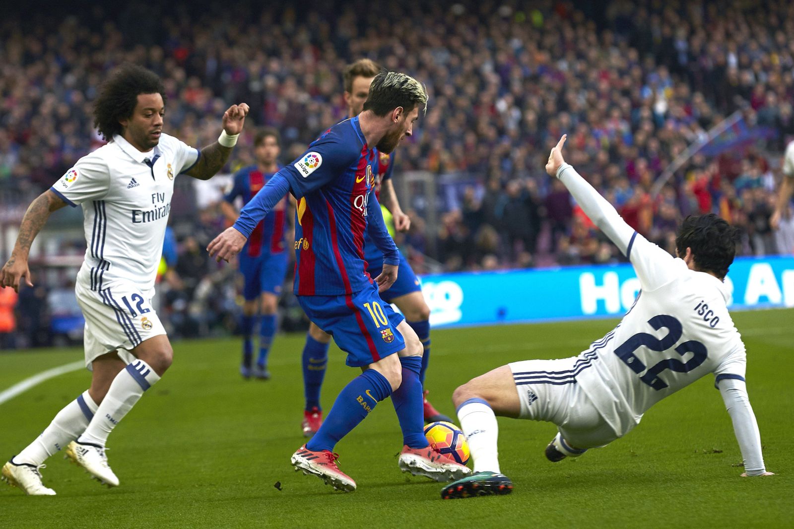 El Barcelona-Real Madrid, en imágenes