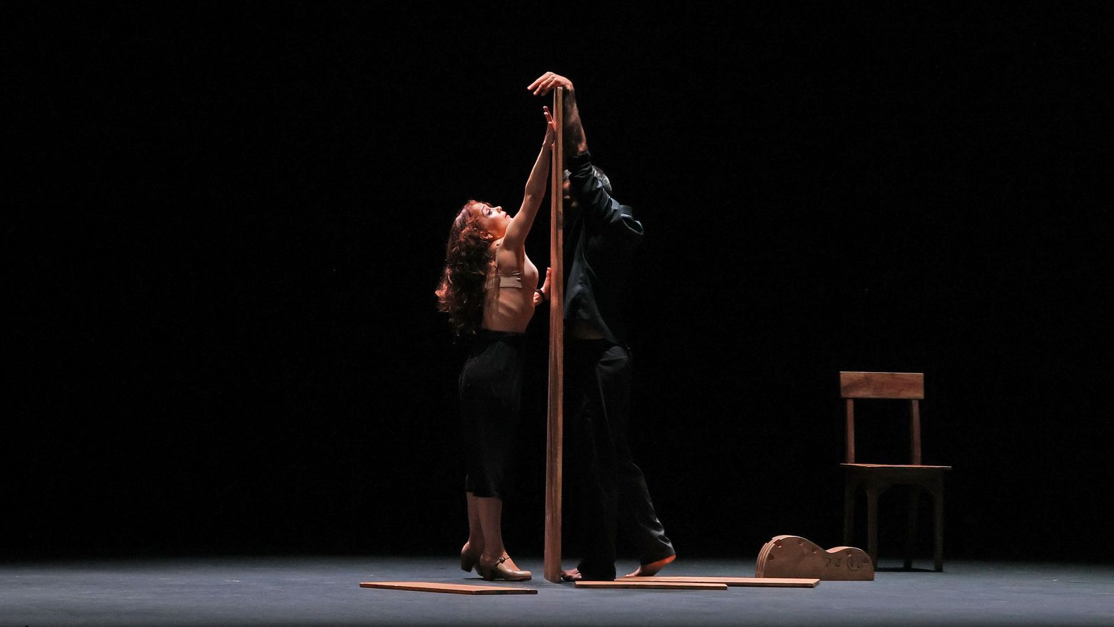 Imágenes de 'La Materia' de Olga Pericet, 30 Festival de Jerez