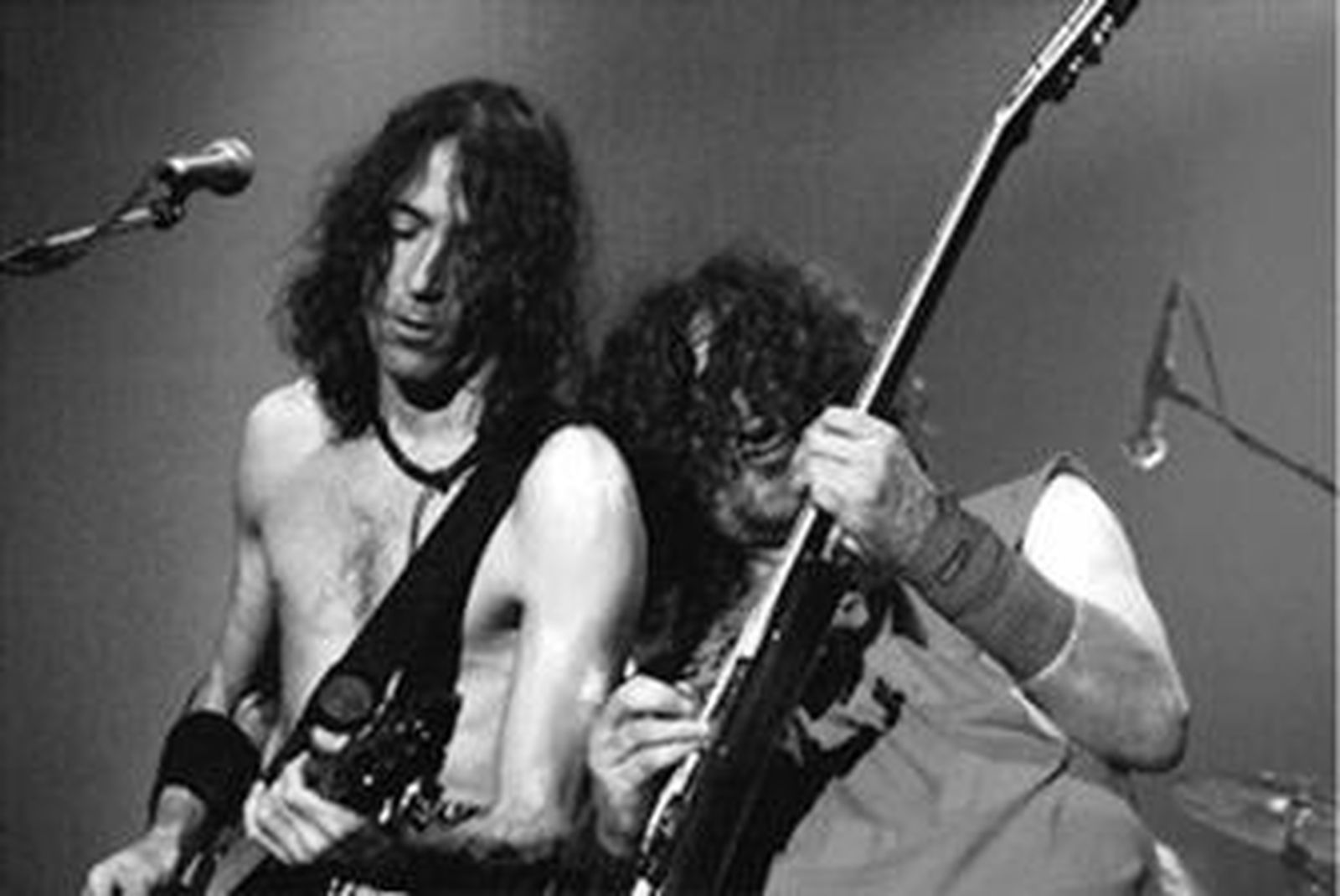 Imagen reciente de uno de los directos del grupo Extremoduro.