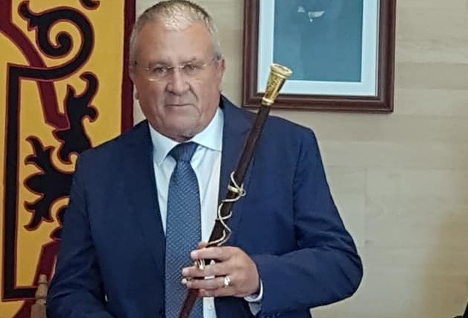 Rodrigo Sánchez Simón, alcalde de Fines.