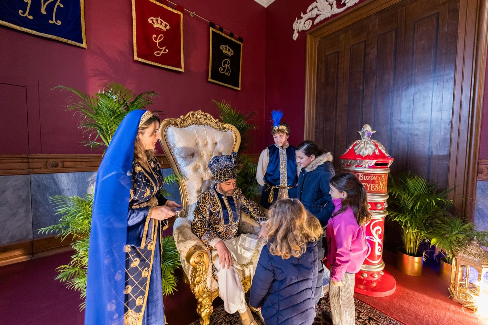 El Heraldo de los Reyes Magos en el Ayuntamiento de San Fernando