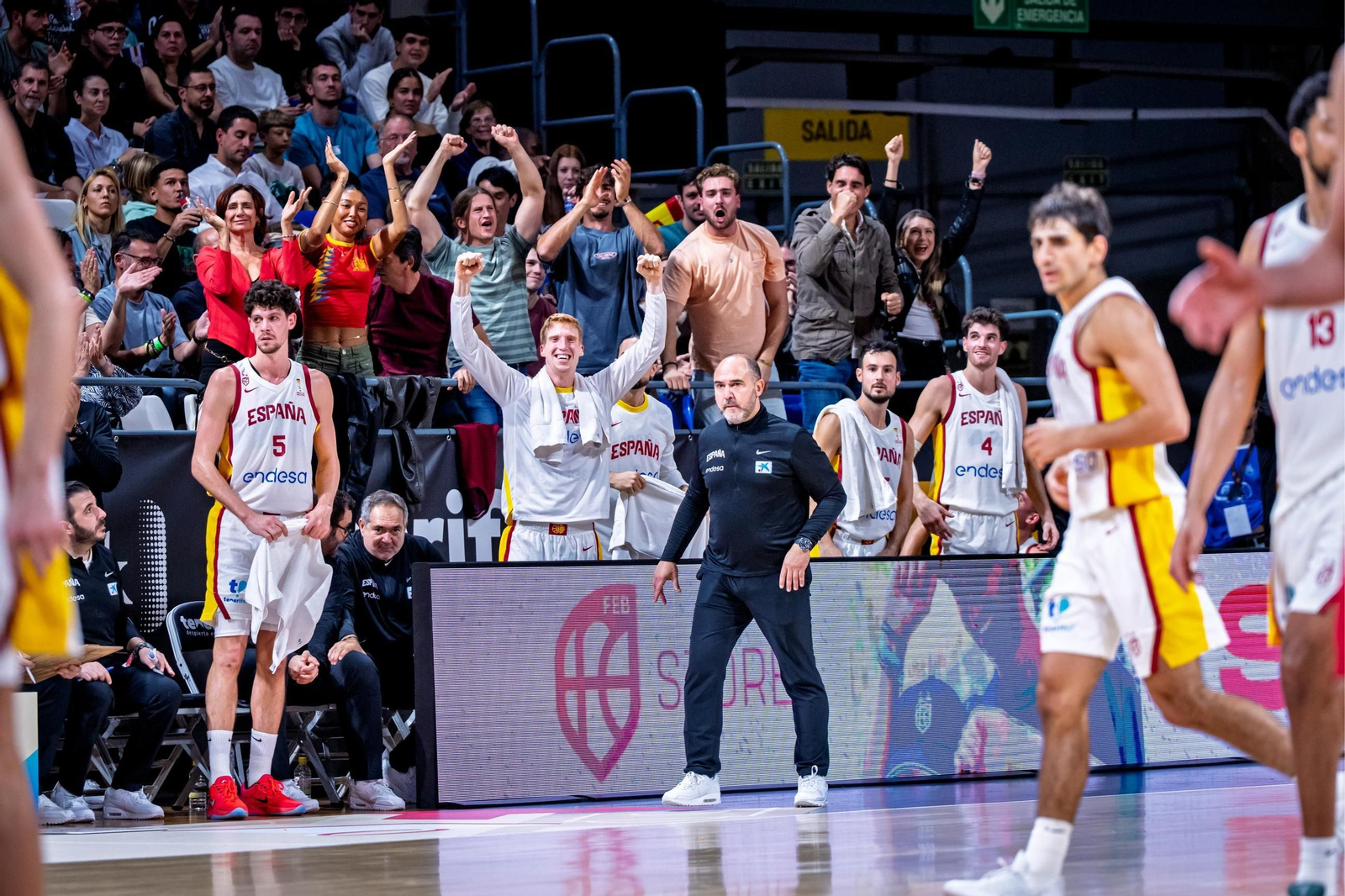 Las fotos del España-Georgia de baloncesto