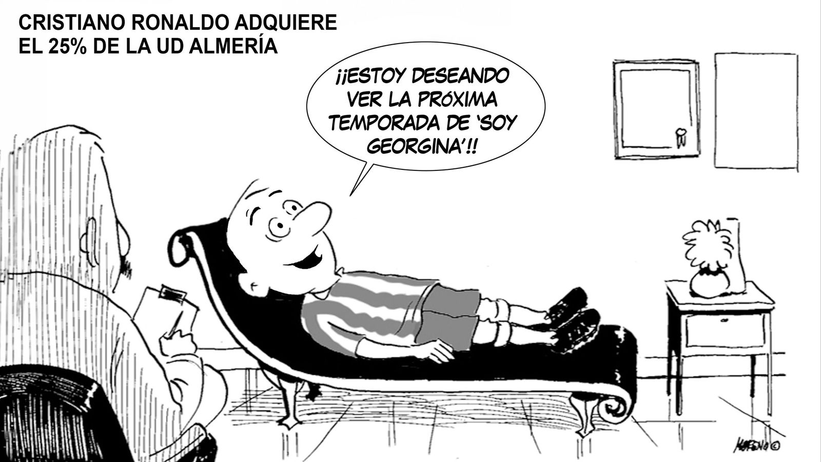 Ronaldo, Georgina y Almería