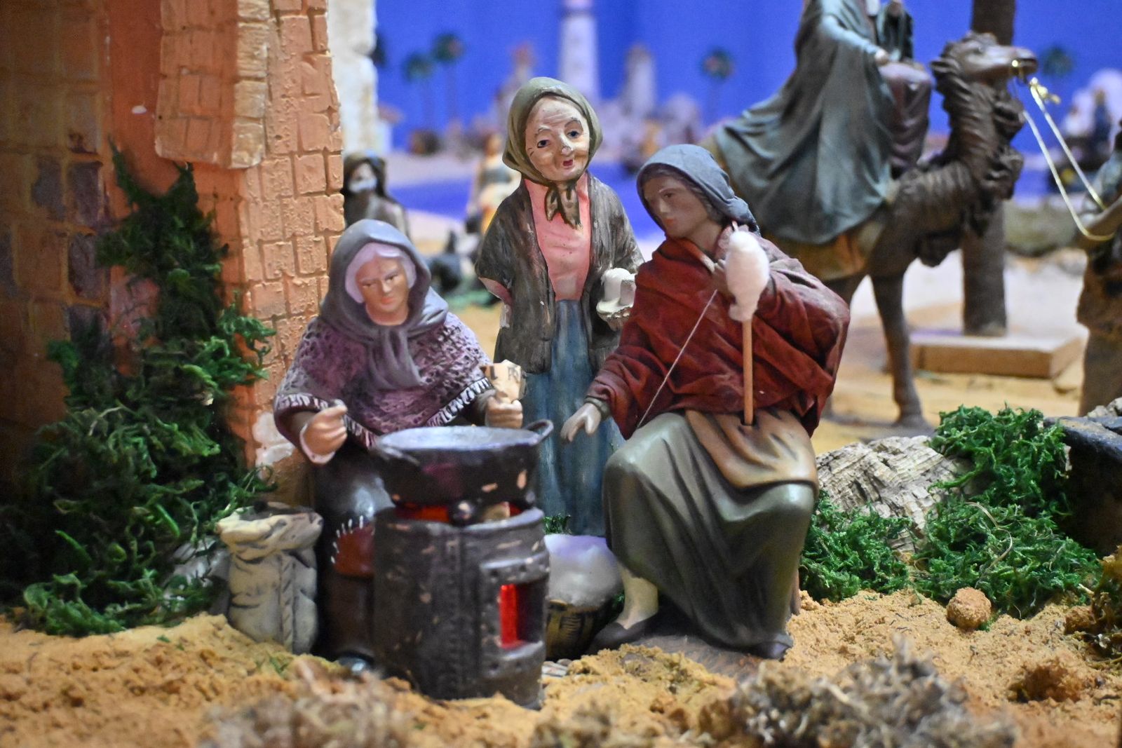 Las mejores imágenes de los belenes de Huelva, vistas de cerca