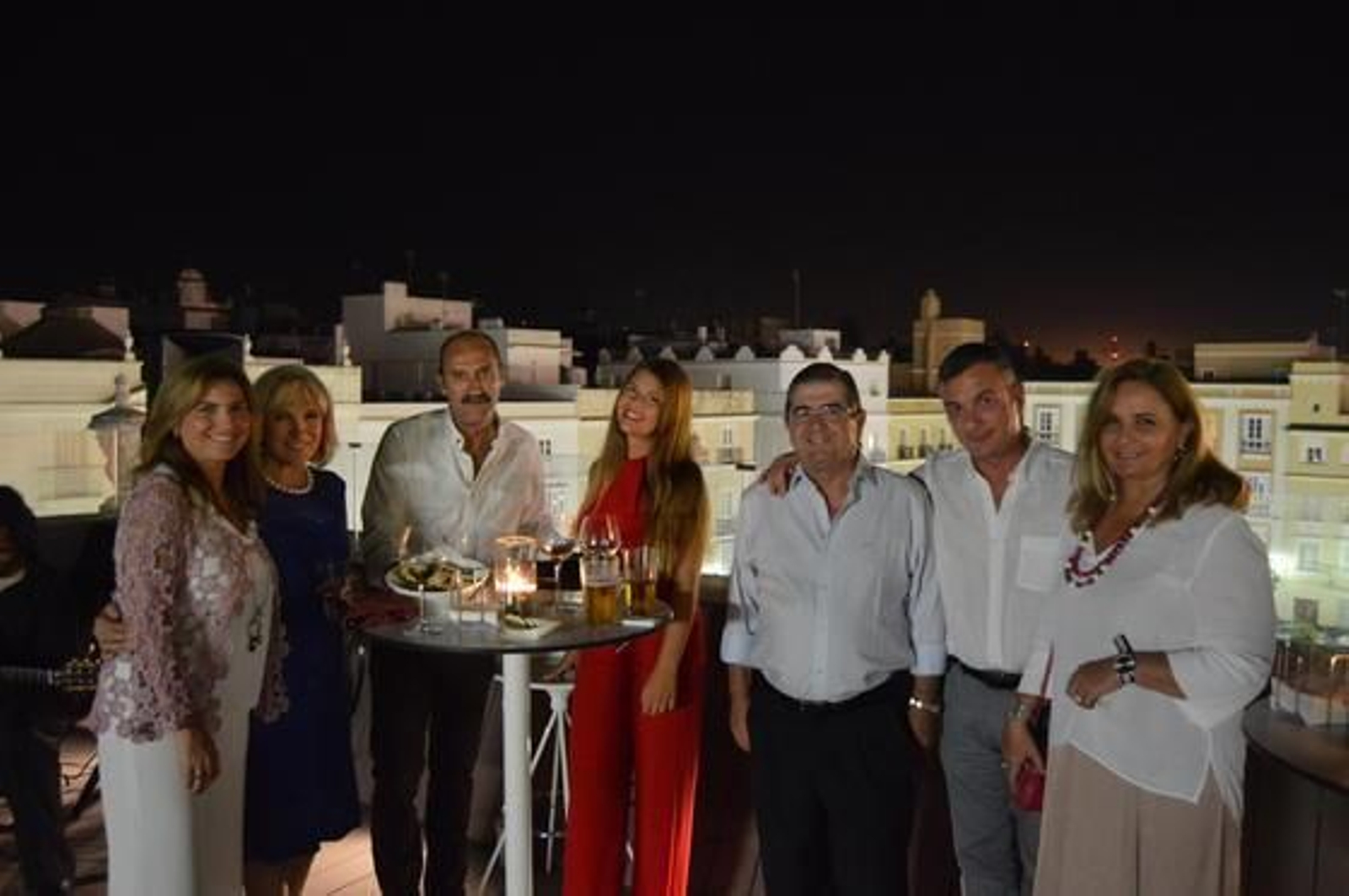 María de los Ángeles Rodríguez, Susi Cigüela, Víctor de la Cruz, Rocío Orgambides, Antonio Lorenzo, Eduardo González Mazo y Candi Ferrys.  Foto: Ignacio Casas de Ciria