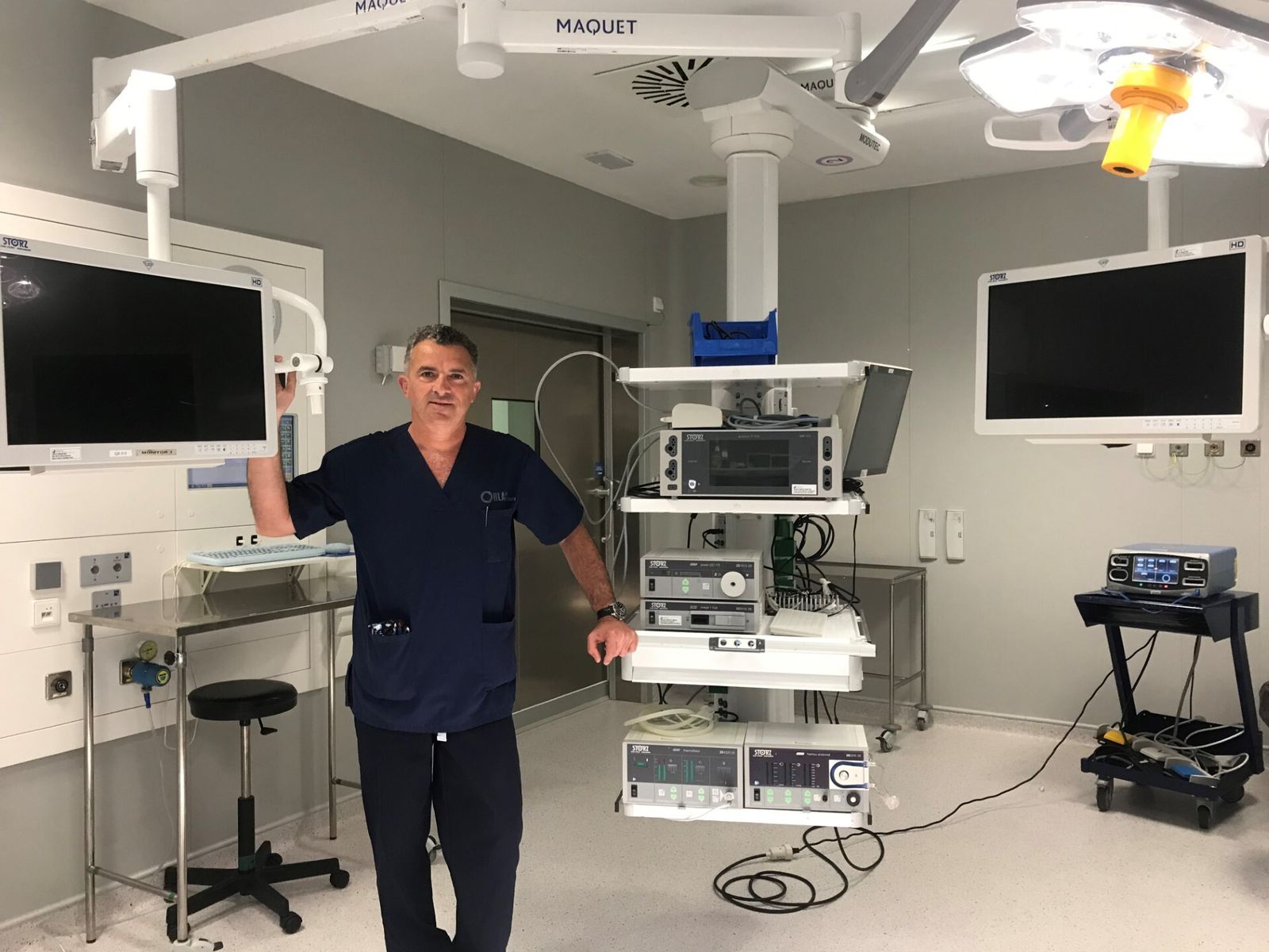 El doctor Robledo, responsable del servicio de Ginecología y Obstetricia del Grupo HLA en Jerez.