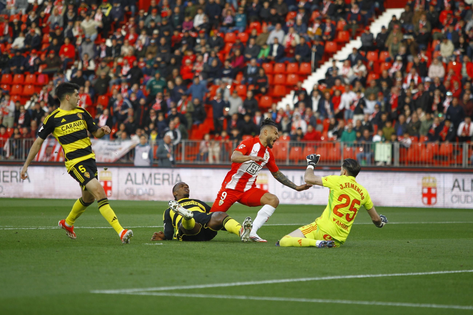 Las mejores imágenes del U.D. Almería  - Real Zaragoza