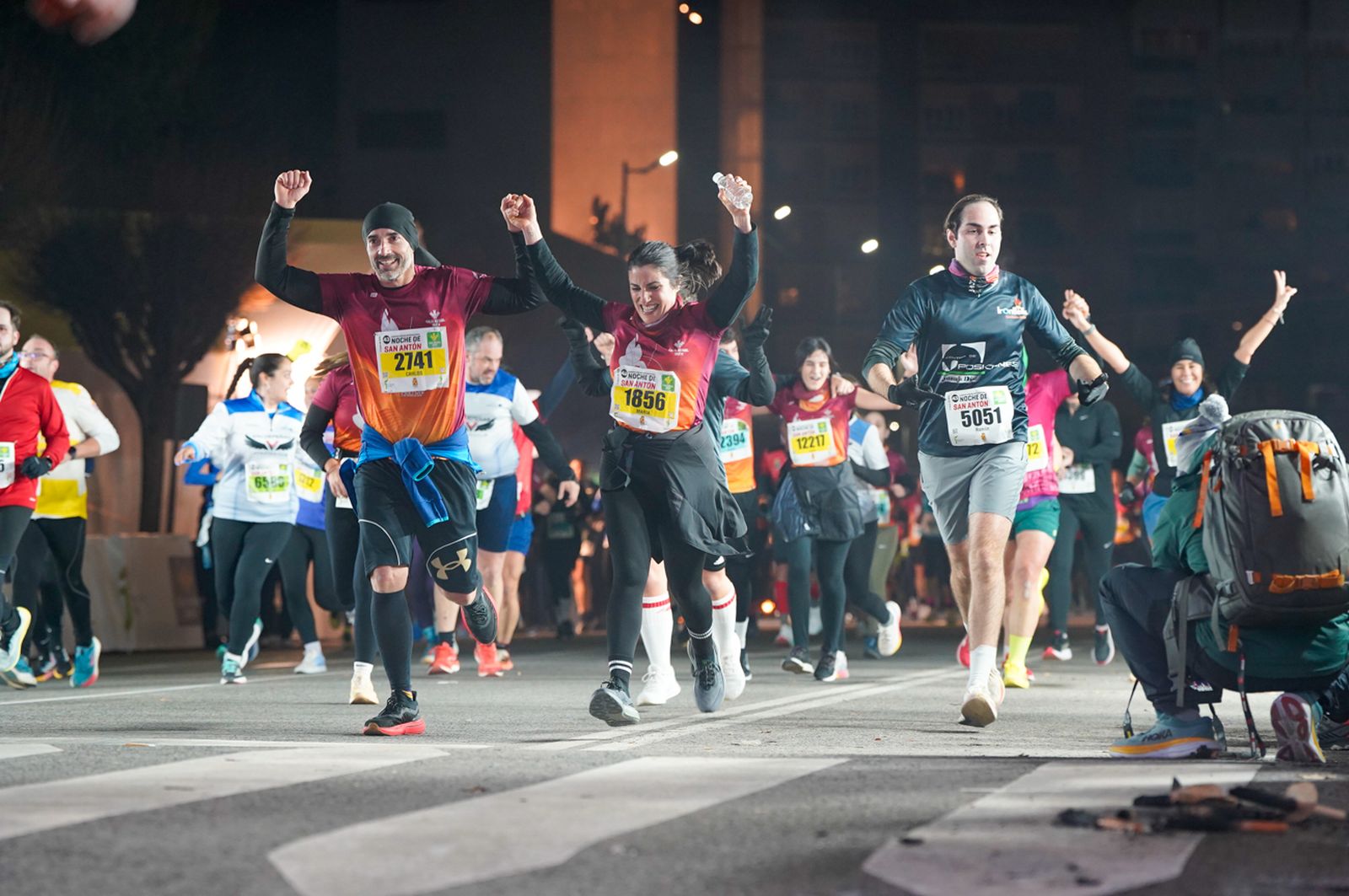 En imágenes: búscate en tu llegada a meta de la Carrera de San Antón 2026 (14)