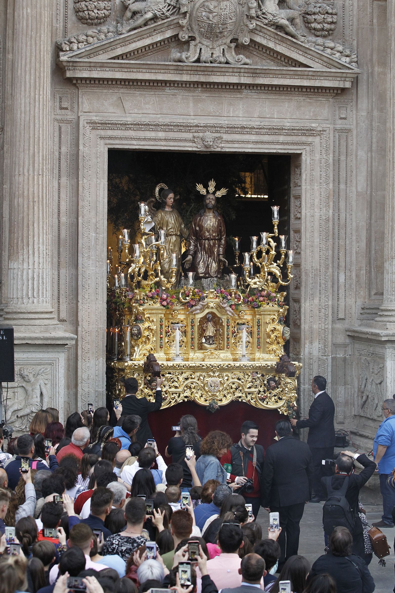 Imágenes de la Procesión de Estudiantes. Semana Santa Almería 2019