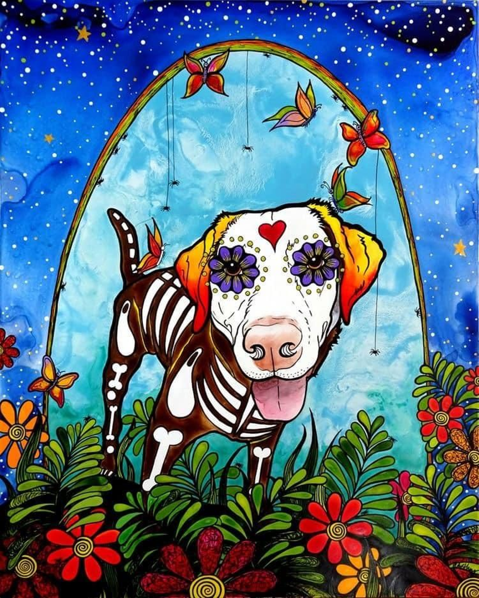 Ilustraciones de Día de Muertos 2