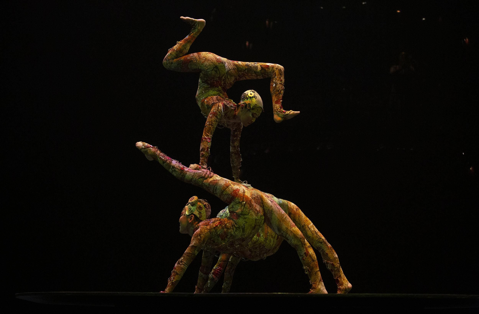 El espectáculo ‘Kooza’, del circo del sol, en imágenes