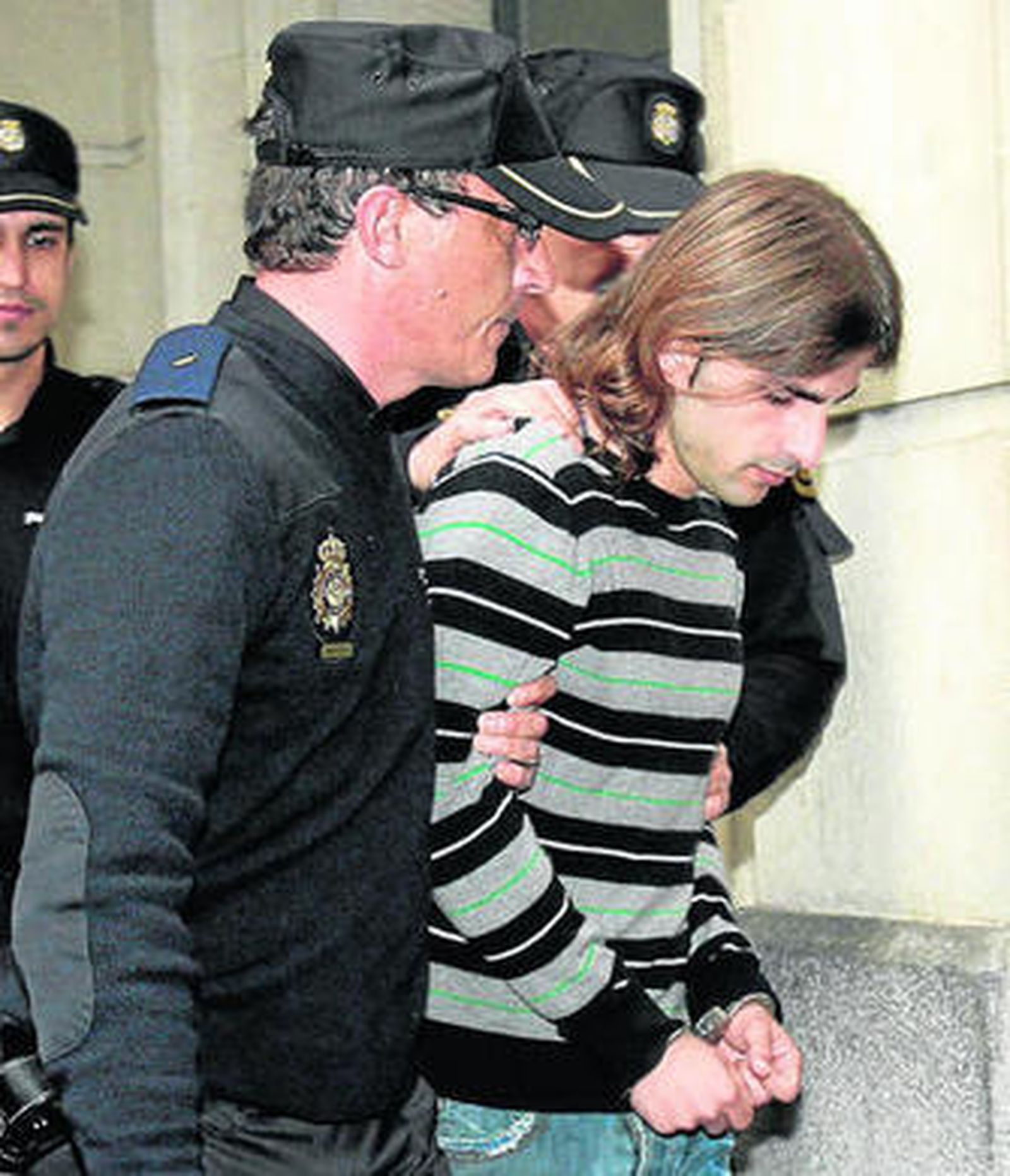 Miguel Carcaño, en los juzgados.