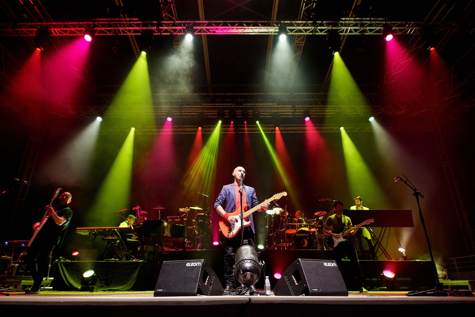 Imagen del grupo Brothers in Band durante uno de sus conciertos.