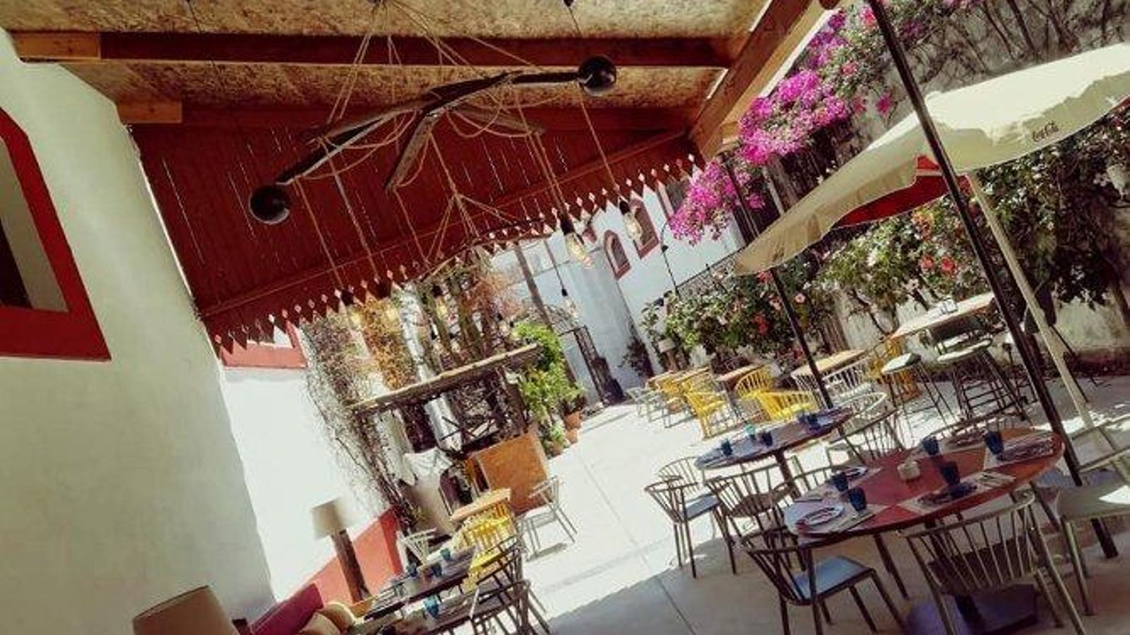 Terraza del Entrebotas.