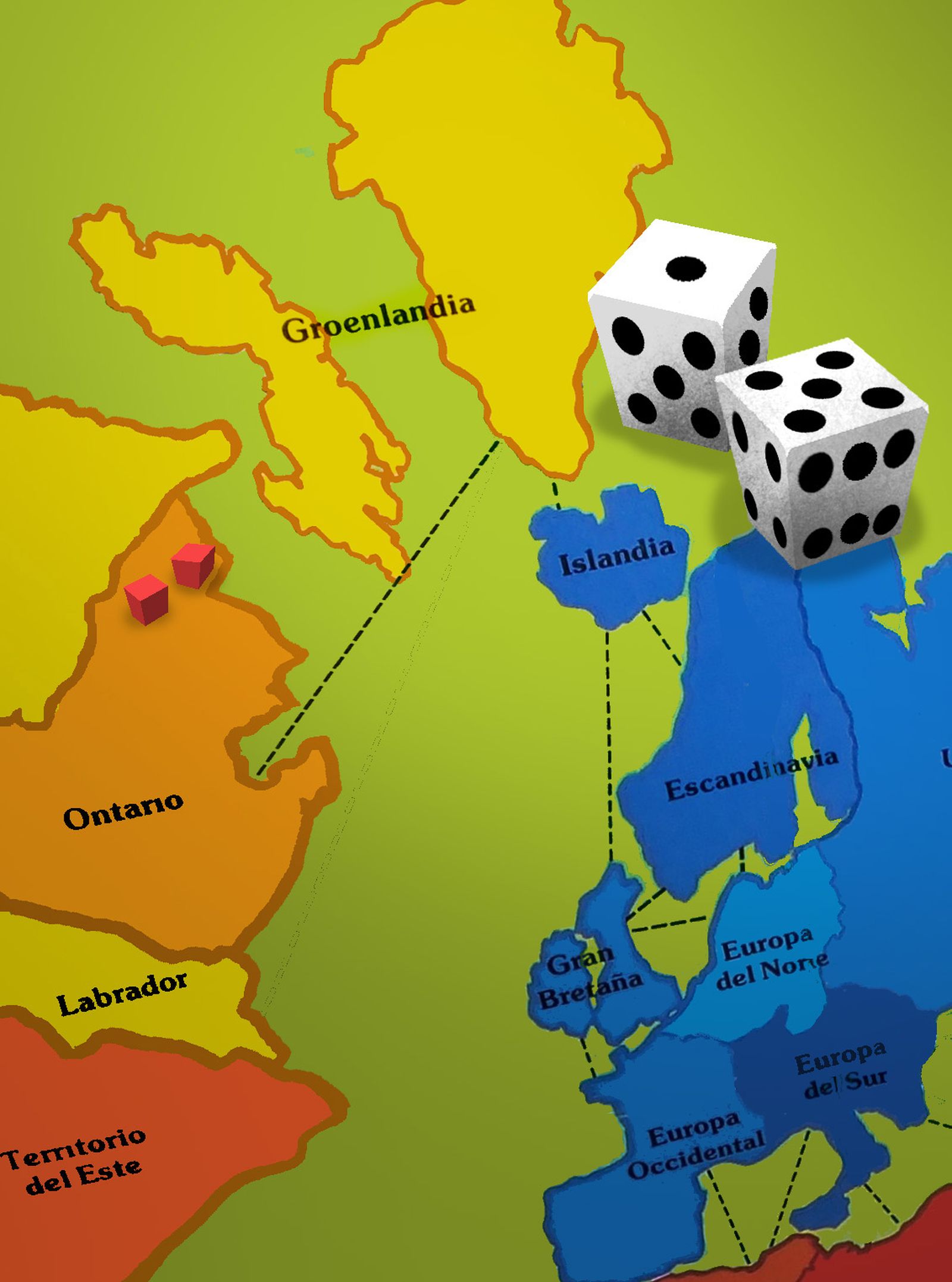 Groenlandia en el Risk
