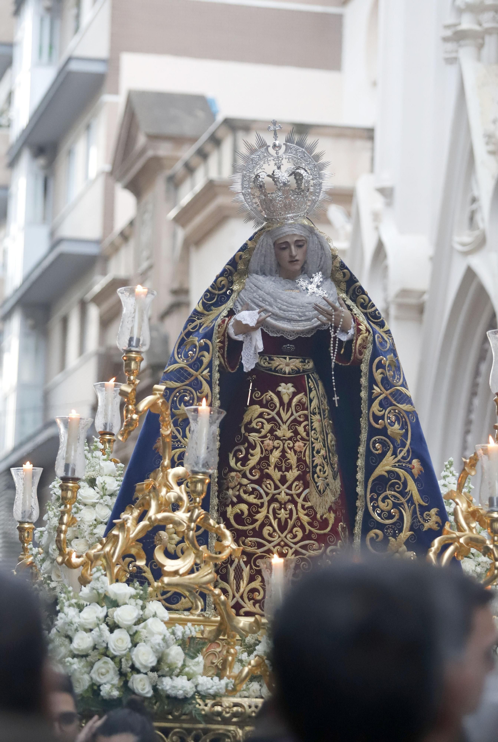 Imágenes del traslado de María Santísima de la Concepción a la Iglesia Conventual de Santa María de Gracia
