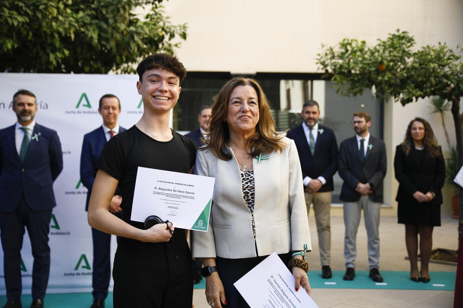 El día de la bandera de Andalucía celebrado en Almería, en imágenes