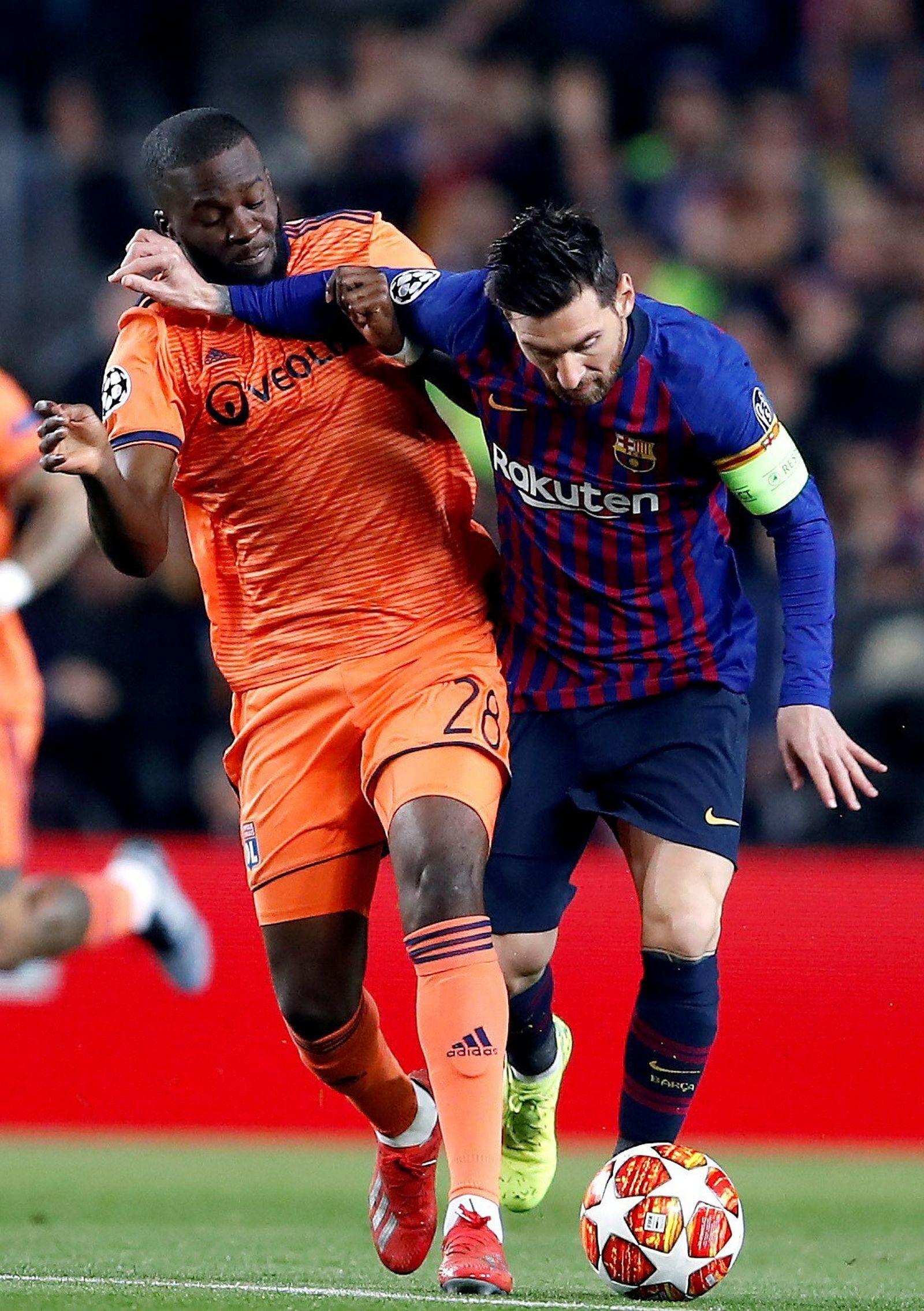 Las imágenes del Barcelona-Olympique de Lyon de Champions