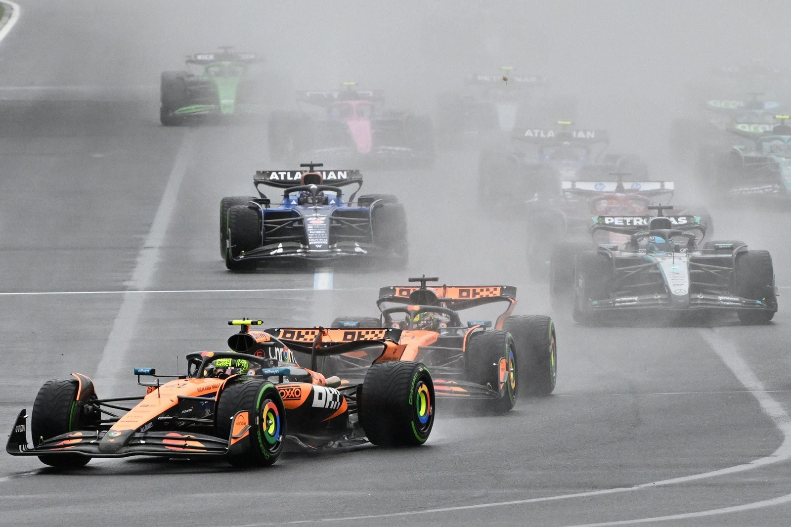 Los fotos del arranque de la Fórmula 1 en Melbourne