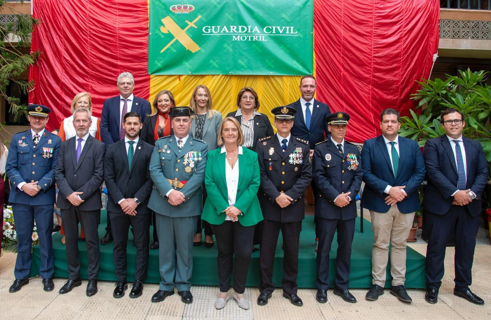 La celebración del día de la Guardia Civil en Motril, en imágenes