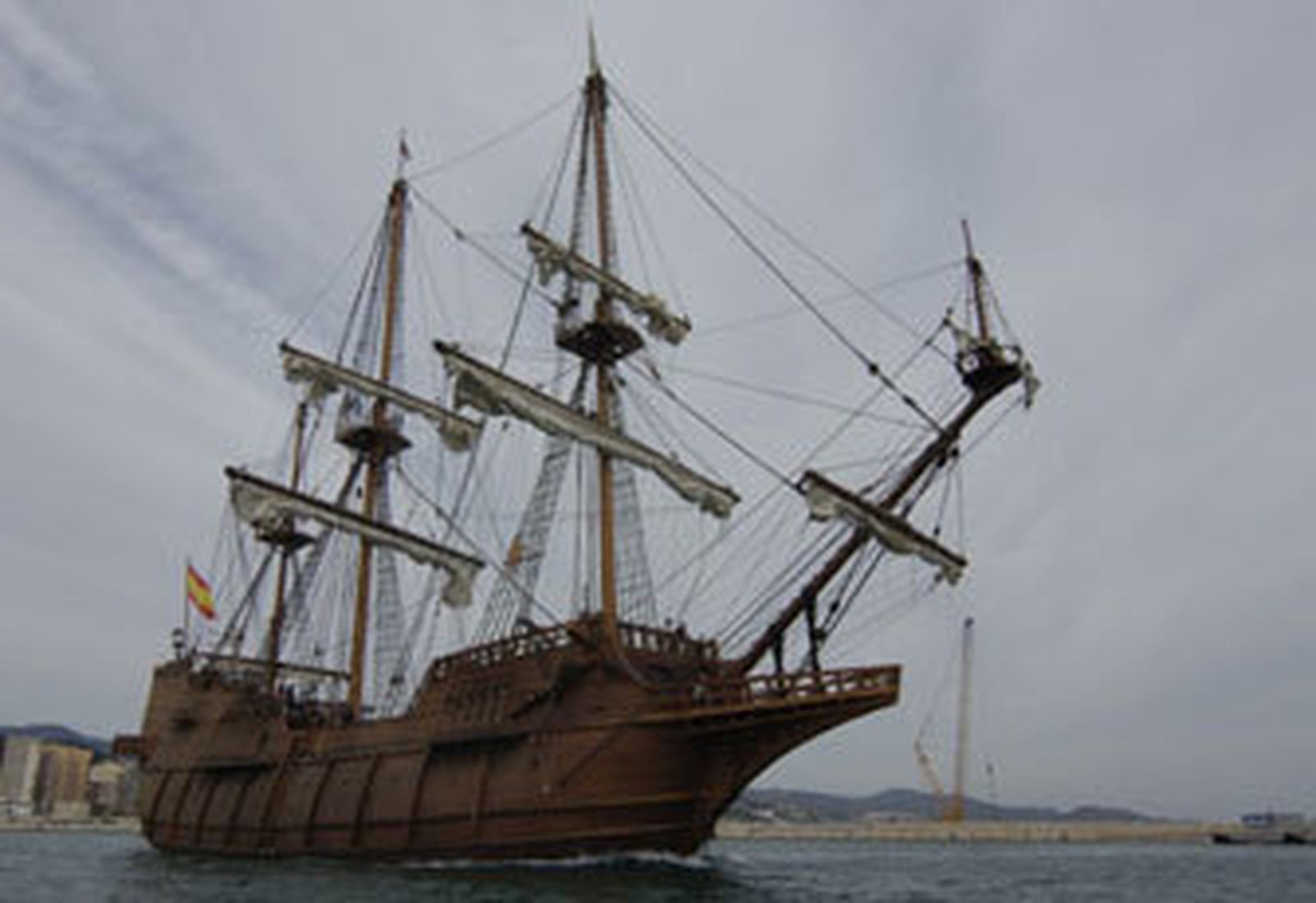 Las entrañas del Galeón de Andalucía