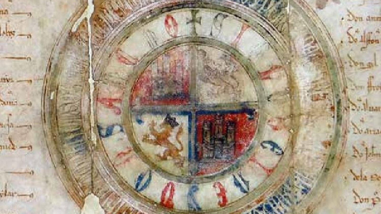 Rueda del privilegio de Sancho IV.