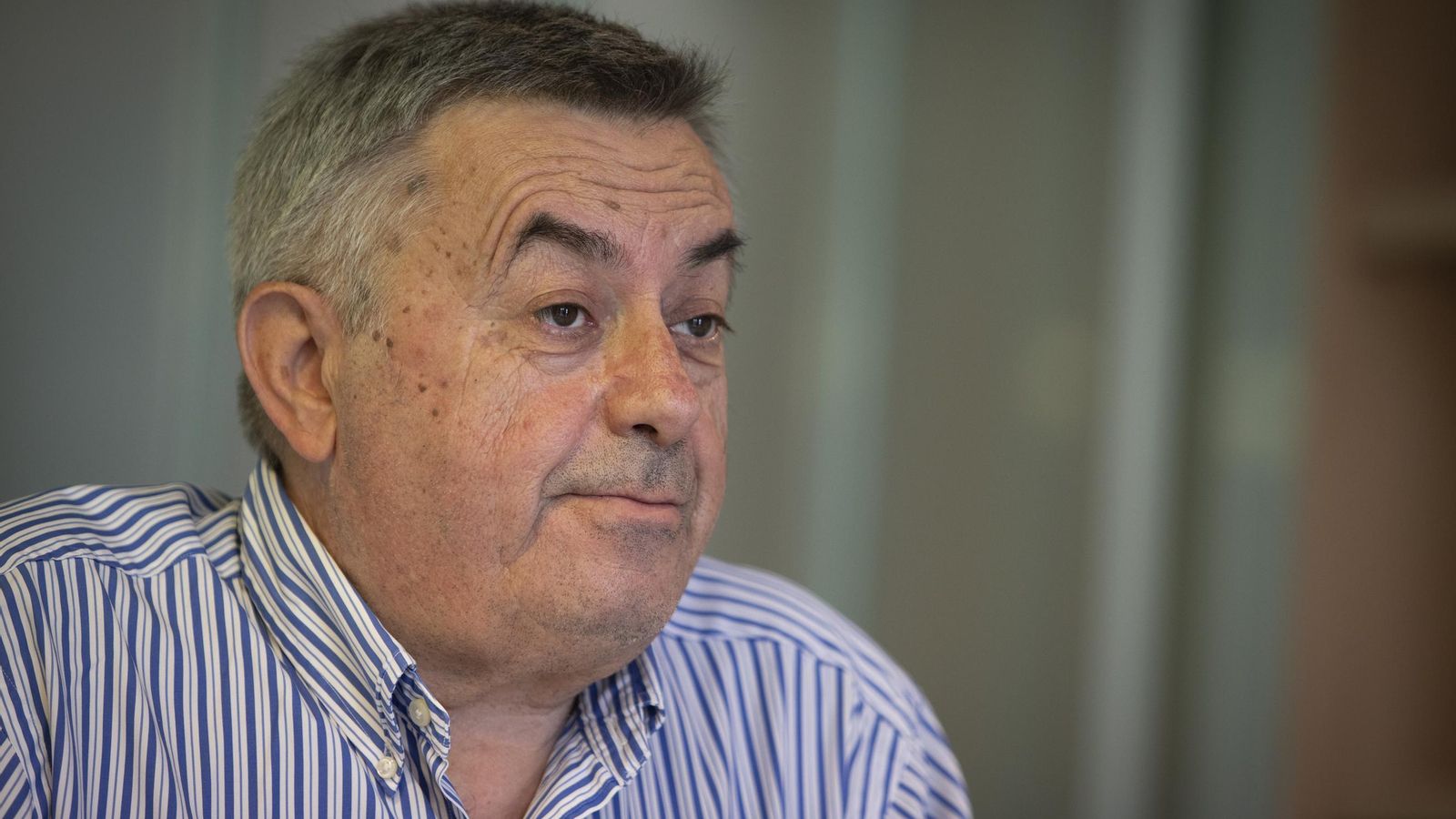 Un plano corto de Martín.