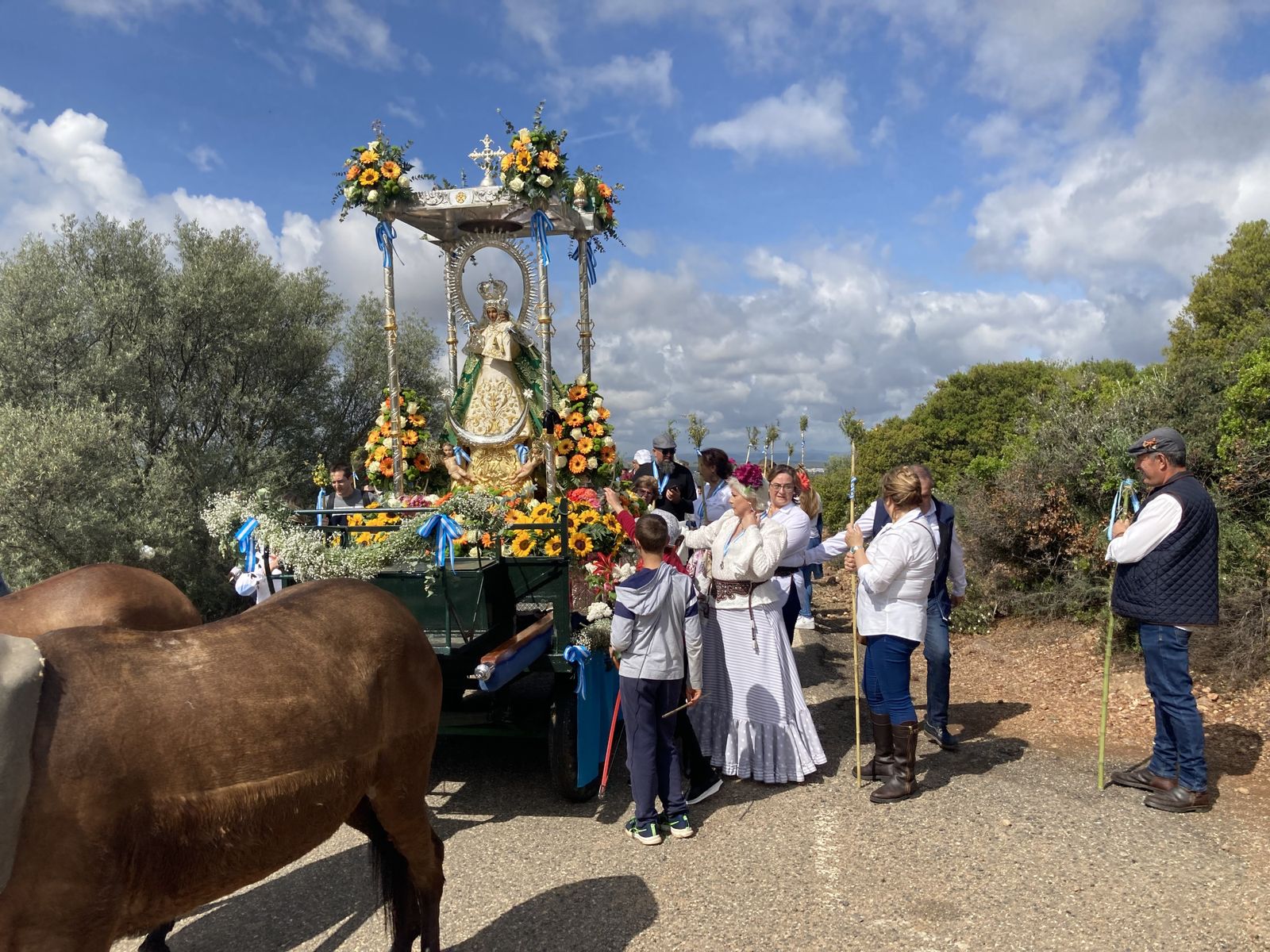 La romería de Veleras de Montoro, en imágenes