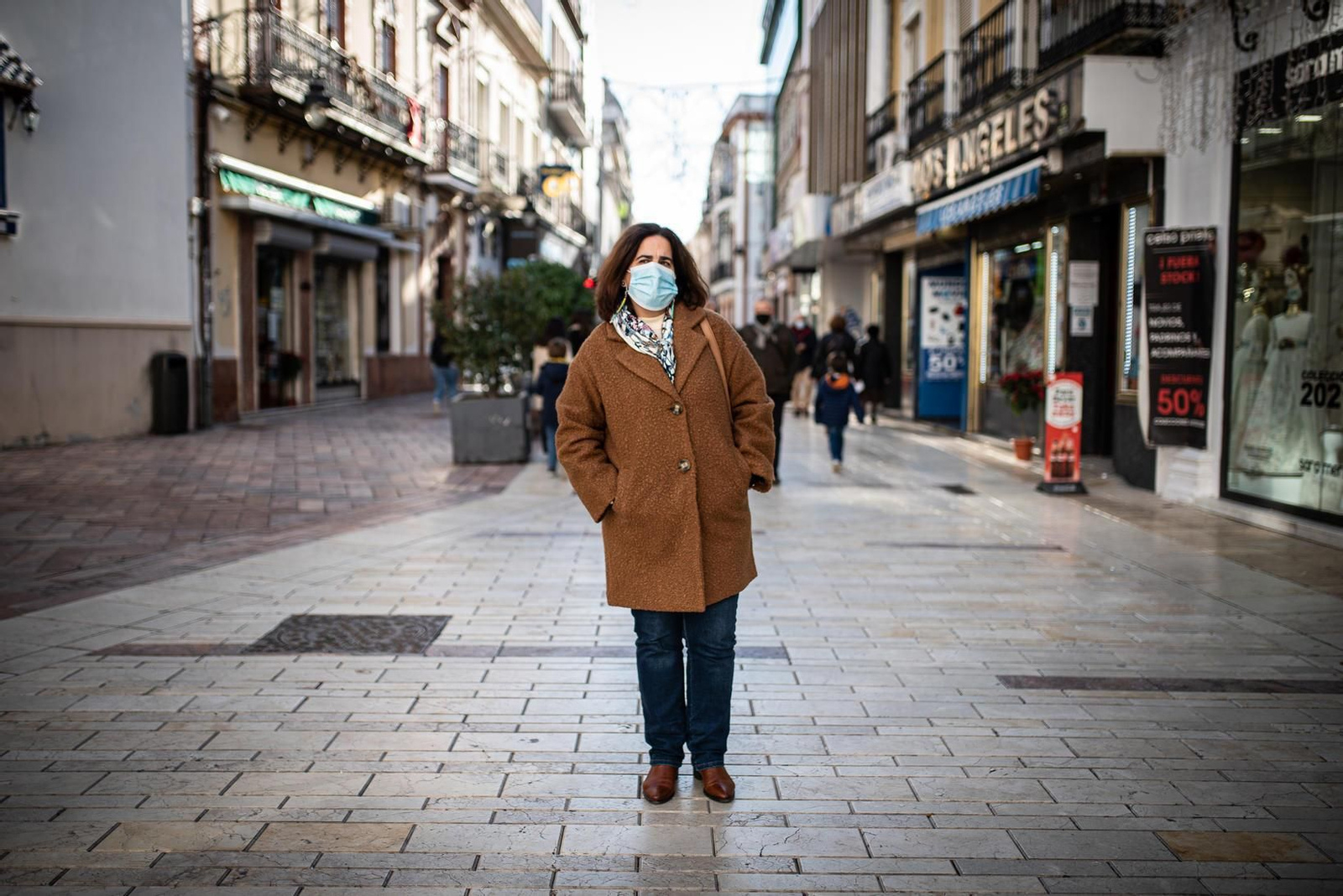 Rocío Giraldo, coordinadora en Huelva de Adián y directora del IES Fuentepiña.