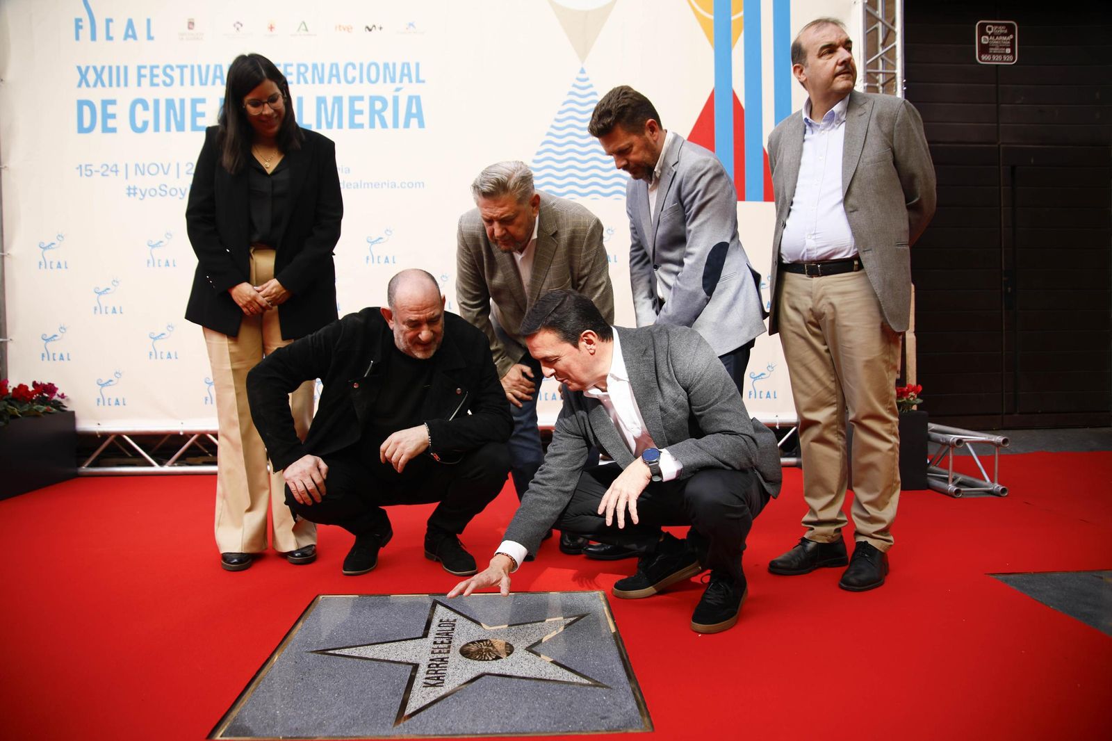 Karra Elejalde premio 'Almería, tierra de cine', en imágenes