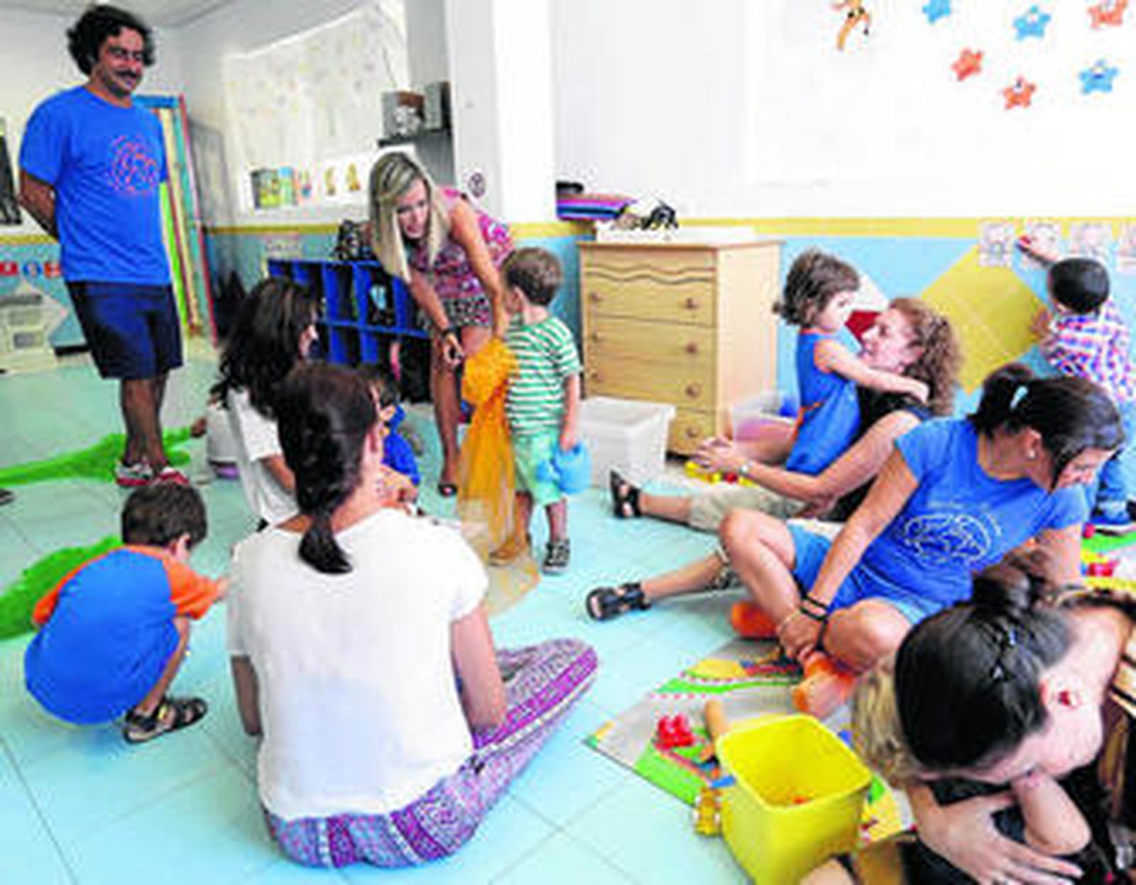 La delegada de Educación, Patricia Alba, en la apertura del curso pasado en el centro Aula Futura.