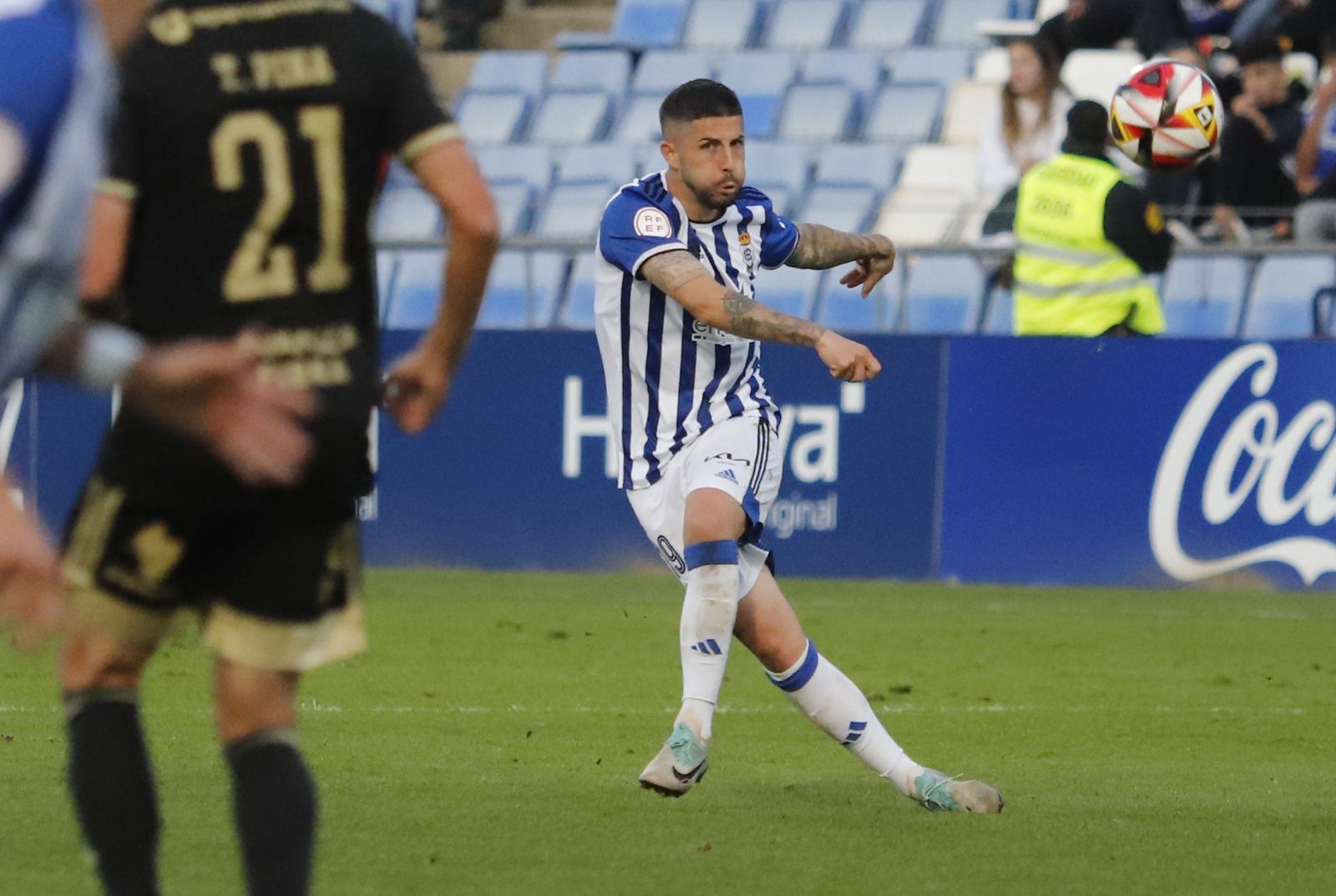 Imágenes del encuentro entre el Recreativo de Huelva y el Real Murcia