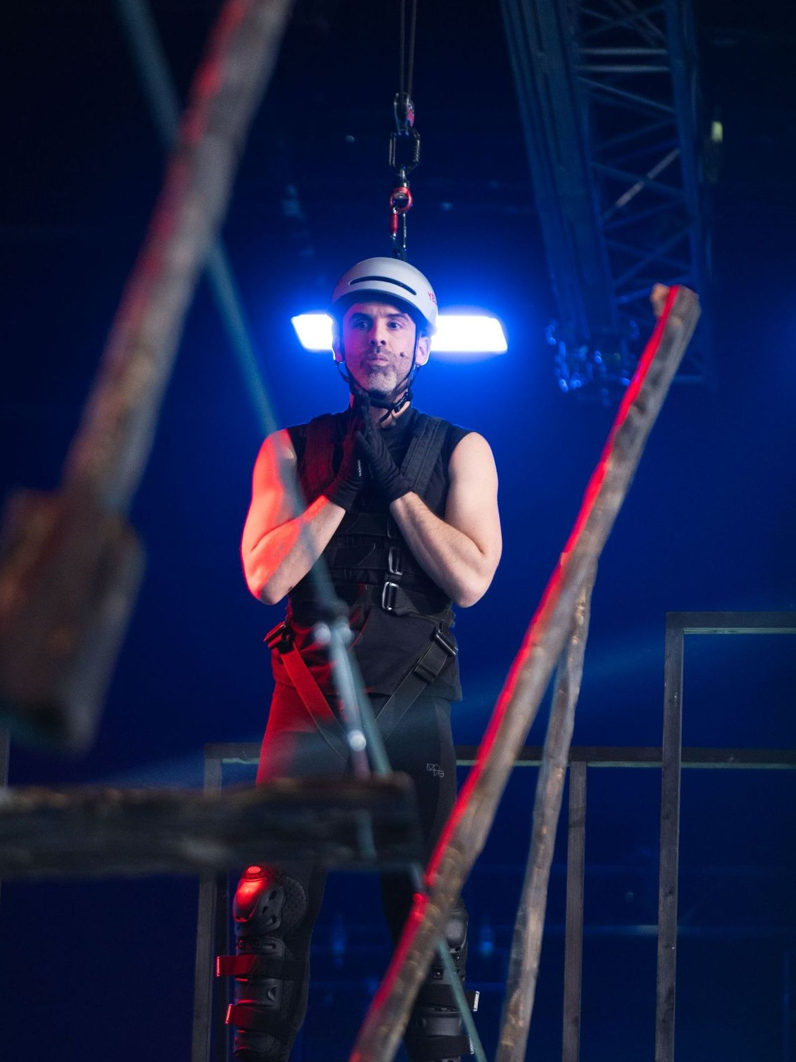 José Yélamo en uno de los retos por los que pasará en 'El Desafío'