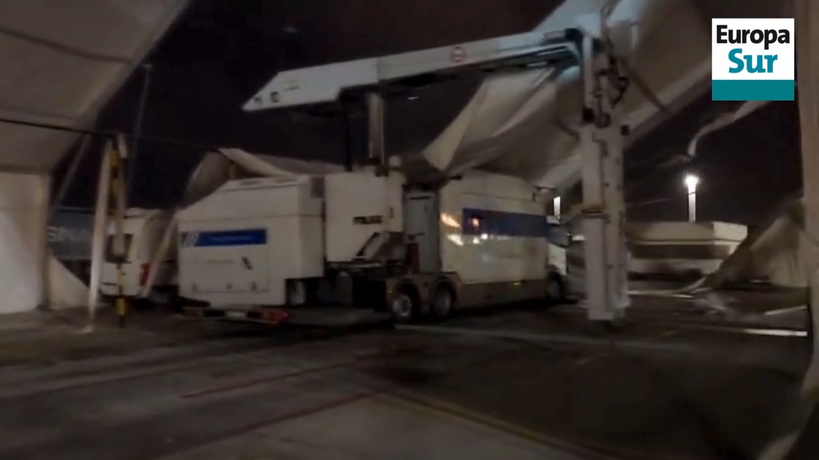 El escáner del Puerto de Algeciras